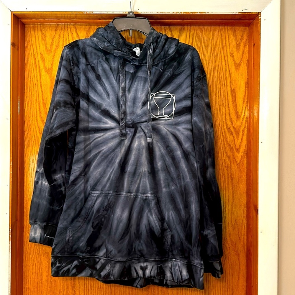 Commonwealth Brewing Men’s Hoodie, Tie Dye, Large
